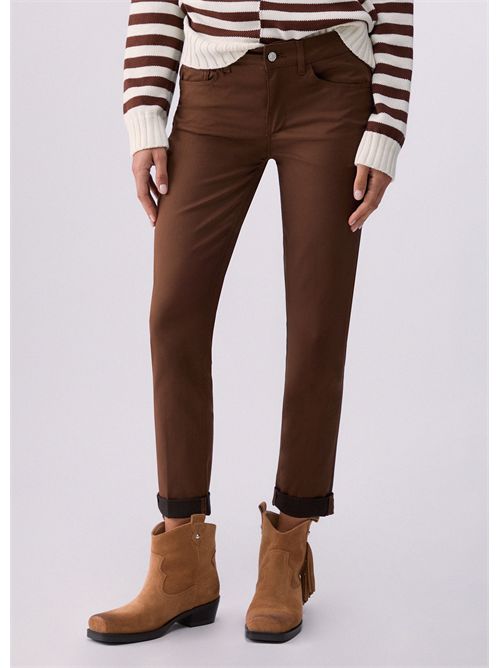 Pantaloni skinny cropped LIU JO | WA6255T7144/81027